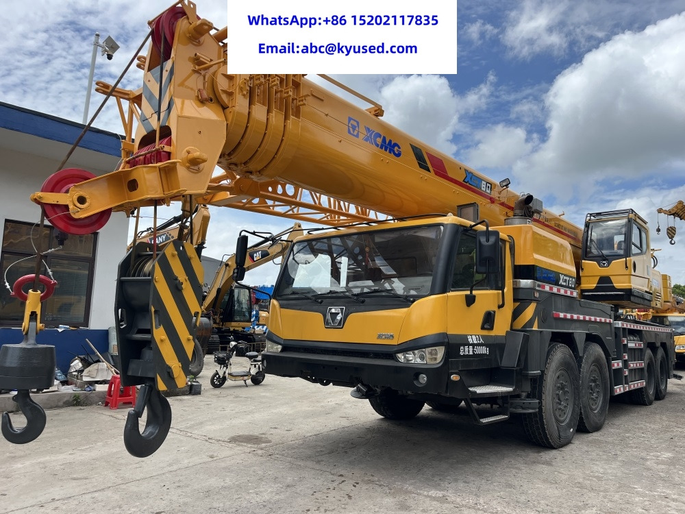 XCMG XCT80 - Mobiele kraan: afbeelding 4 XCMG XCT80 - Mobiele kraan: afbeelding 4