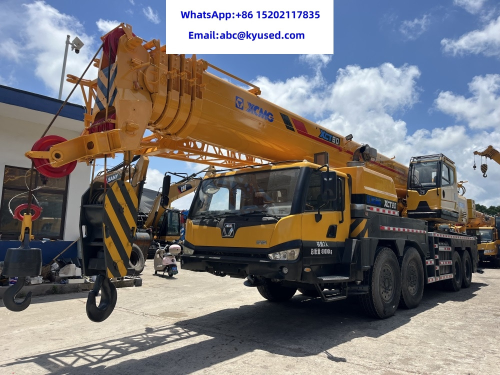 XCMG XCT80 XCT80L5 QY80K XCT85 XCT90 80TONS 85TON 90TON CRANE - Mobiele kraan: afbeelding 2 XCMG XCT80 XCT80L5 QY80K XCT85 XCT90 80TONS 85TON 90TON CRANE - Mobiele kraan: afbeelding 2