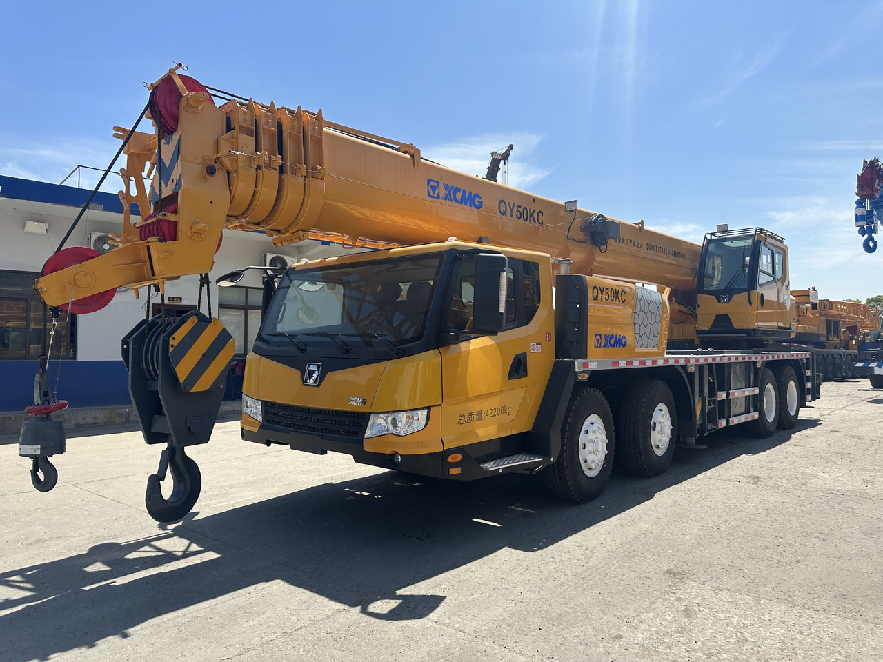 XCMG qy50kc xct55 qy55kc qy25k5c 50ton 55 ton 70 ton 85 ton 90 ton 100 ton 110 ton 130 ton truck crane - Mobiele kraan: afbeelding 4 XCMG qy50kc xct55 qy55kc qy25k5c 50ton 55 ton 70 ton 85 ton 90 ton 100 ton 110 ton 130 ton truck crane - Mobiele kraan: afbeelding 4