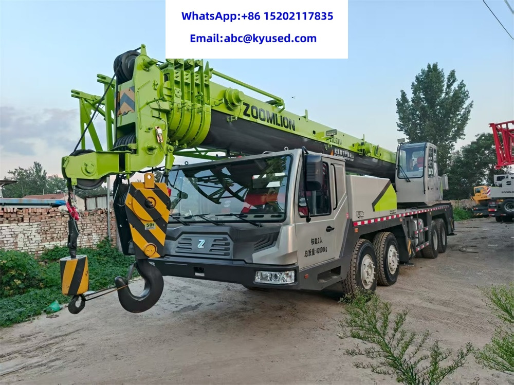 ZOOMLION ZTC500V ZTC550V QY50V ZTC700V ZTC800V ZTC1000 50ton 55T 70ton 80ton 100ton - Mobiele kraan: afbeelding 3 ZOOMLION ZTC500V ZTC550V QY50V ZTC700V ZTC800V ZTC1000 50ton 55T 70ton 80ton 100ton - Mobiele kraan: afbeelding 3