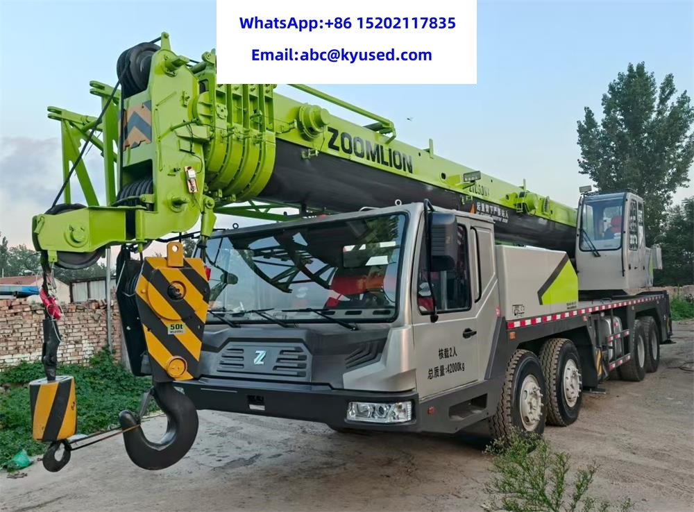 ZOOMLION ZTC500V ZTC550V QY50V ZTC700V ZTC800V ZTC1000 50ton 55T 70ton 80ton 100ton - Mobiele kraan: afbeelding 1 ZOOMLION ZTC500V ZTC550V QY50V ZTC700V ZTC800V ZTC1000 50ton 55T 70ton 80ton 100ton - Mobiele kraan: afbeelding 1