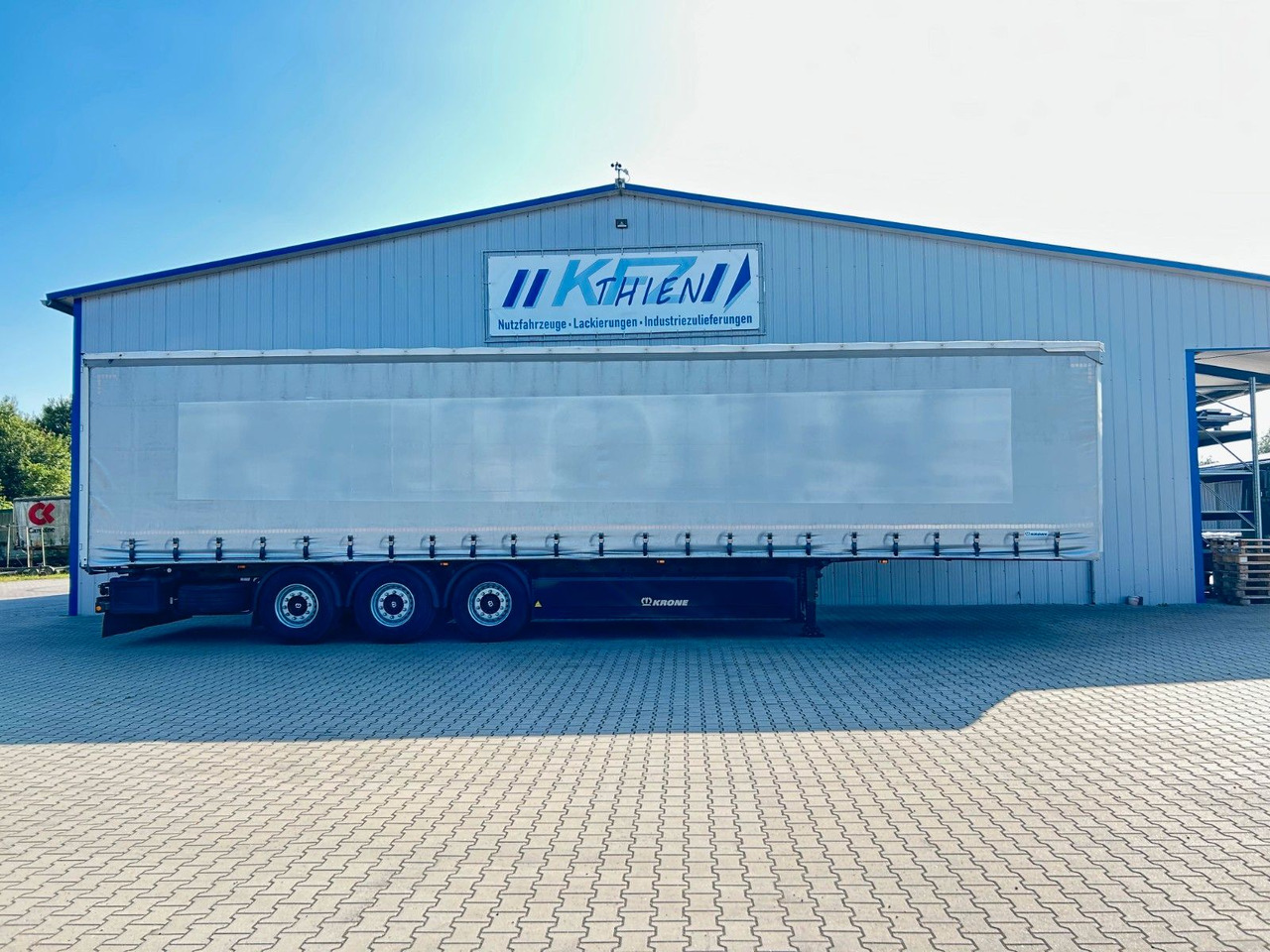 Krone SDP27 | Liftachse, Palettenkasten, Iceprotect - Schuifzeiloplegger: afbeelding 1 Krone SDP27 | Liftachse, Palettenkasten, Iceprotect - Schuifzeiloplegger: afbeelding 1