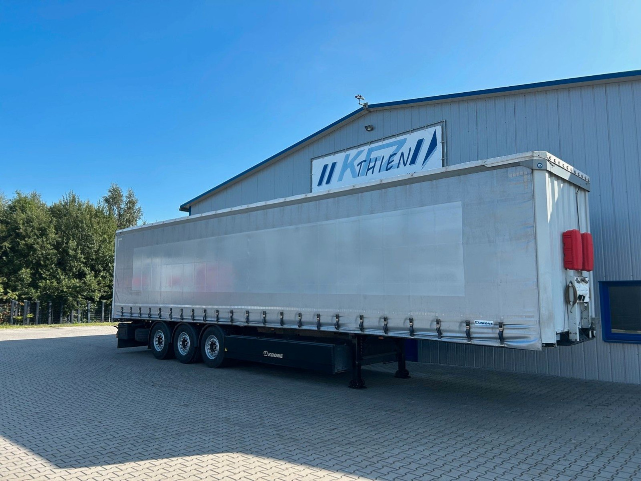 Krone SDP27 | Liftachse, Palettenkasten, Iceprotect - Schuifzeiloplegger: afbeelding 2 Krone SDP27 | Liftachse, Palettenkasten, Iceprotect - Schuifzeiloplegger: afbeelding 2