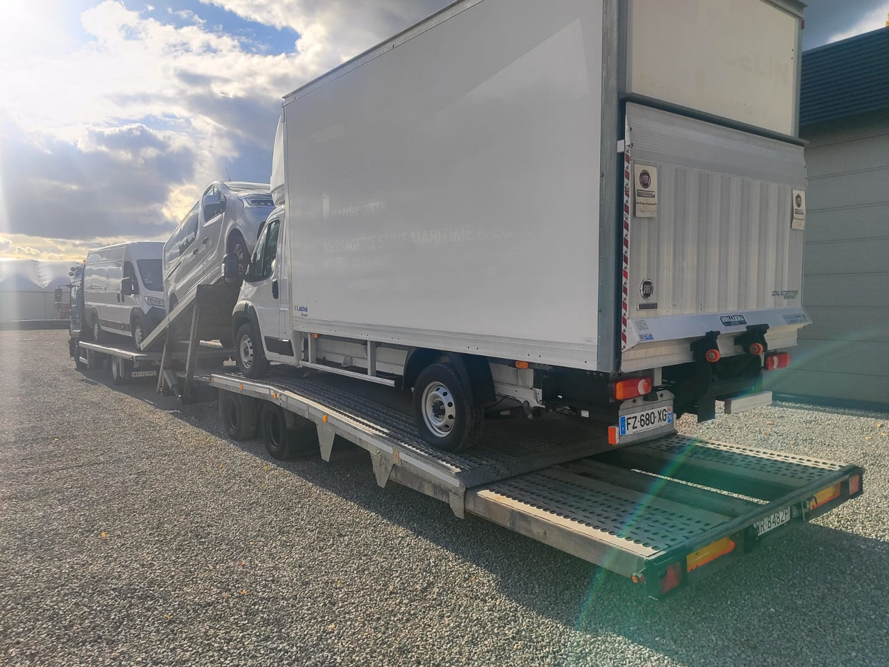 Autovrachtwagen vrachtwagen voor het vervoer van zwaar materieel MAN TGL: afbeelding 13 Autovrachtwagen vrachtwagen voor het vervoer van zwaar materieel MAN TGL: afbeelding 13