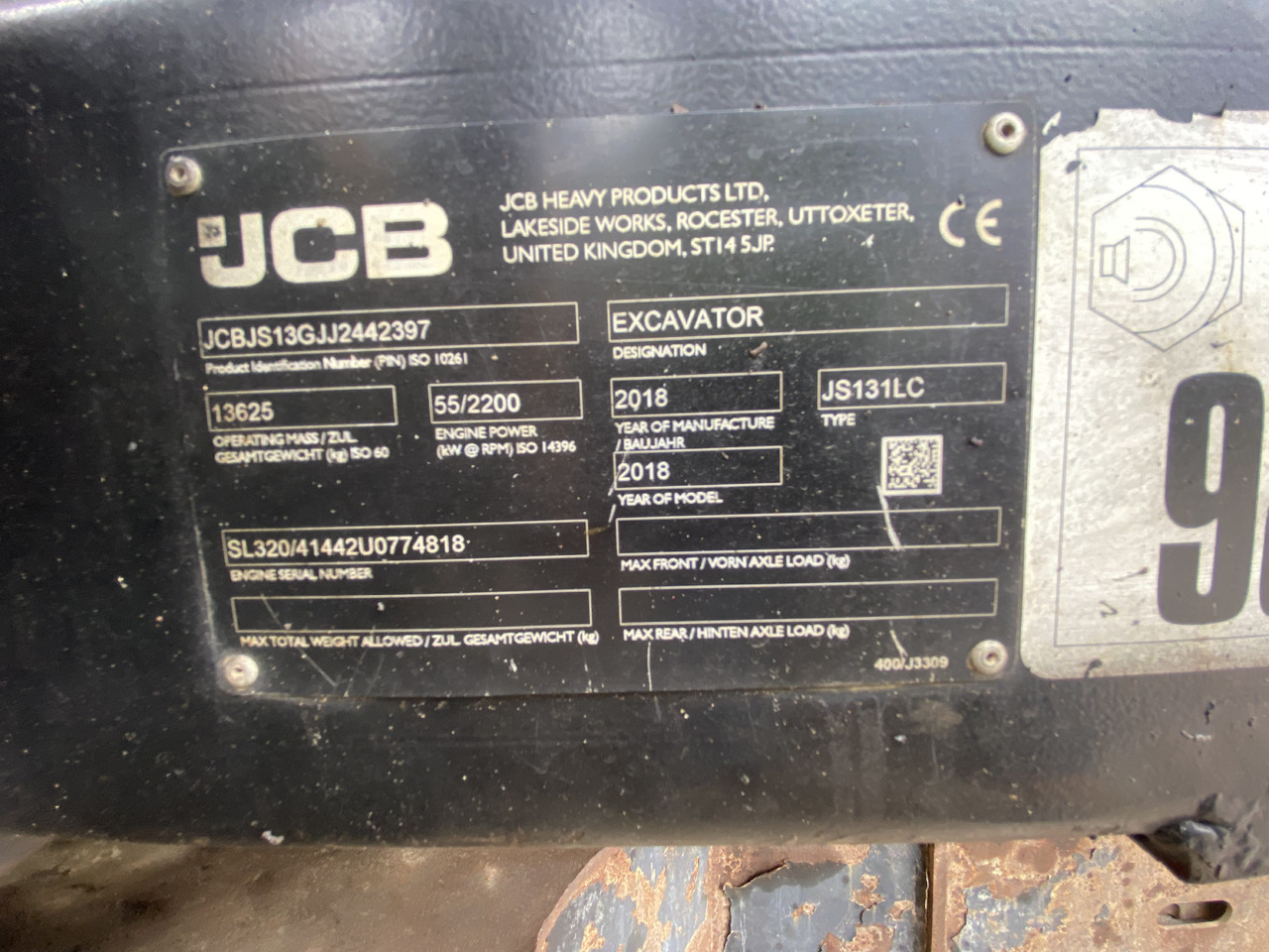 JCB JS131 - Rupsgraafmachine: afbeelding 2 JCB JS131 - Rupsgraafmachine: afbeelding 2