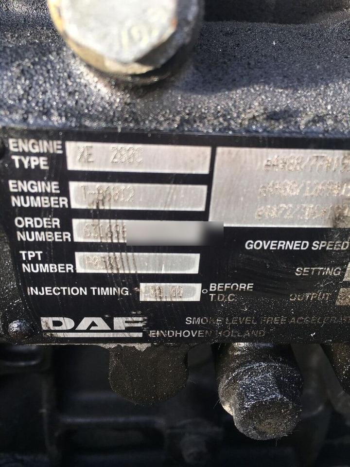 DAF xe280c   DAF xf95 truck - Motor voor Vrachtwagen: afbeelding 1 DAF xe280c   DAF xf95 truck - Motor voor Vrachtwagen: afbeelding 1