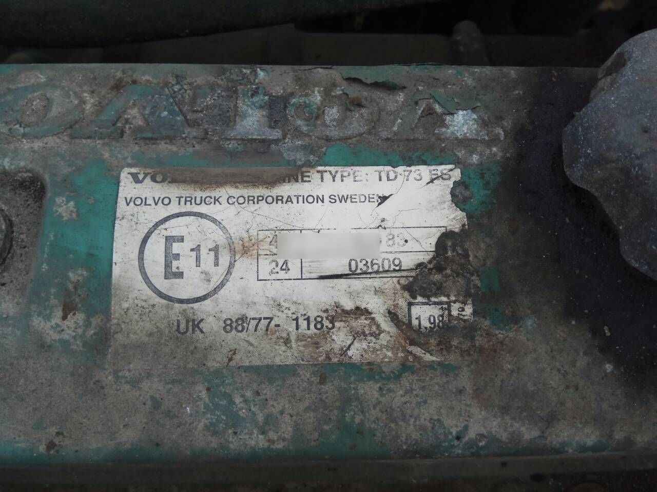 Volvo TD73E Volvo FL7 - Motor voor Vrachtwagen: afbeelding 5 Volvo TD73E Volvo FL7 - Motor voor Vrachtwagen: afbeelding 5