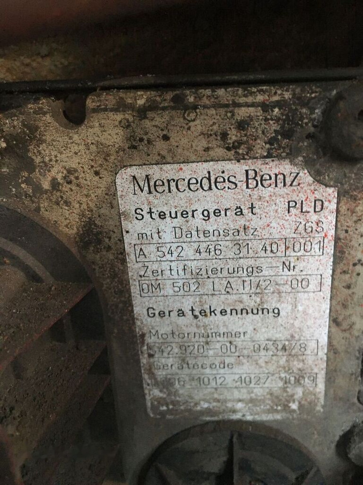 Mercedes-Benz OM502LA A542 Mercedes-Benz Actros truck - Motor voor Vrachtwagen: afbeelding 5 Mercedes-Benz OM502LA A542 Mercedes-Benz Actros truck - Motor voor Vrachtwagen: afbeelding 5