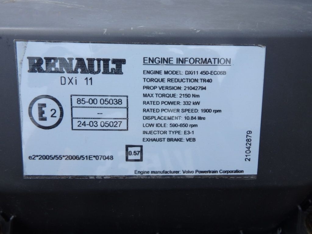 Renault DXI 11 450   Renault Premium - Motor voor Vrachtwagen: afbeelding 3 Renault DXI 11 450   Renault Premium - Motor voor Vrachtwagen: afbeelding 3