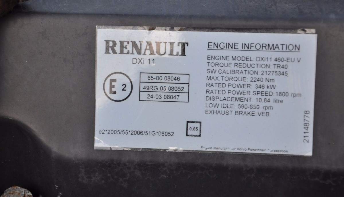 Renault DXi11 Renault PREMIUM DXI - Motor voor Vrachtwagen: afbeelding 3 Renault DXi11 Renault PREMIUM DXI - Motor voor Vrachtwagen: afbeelding 3