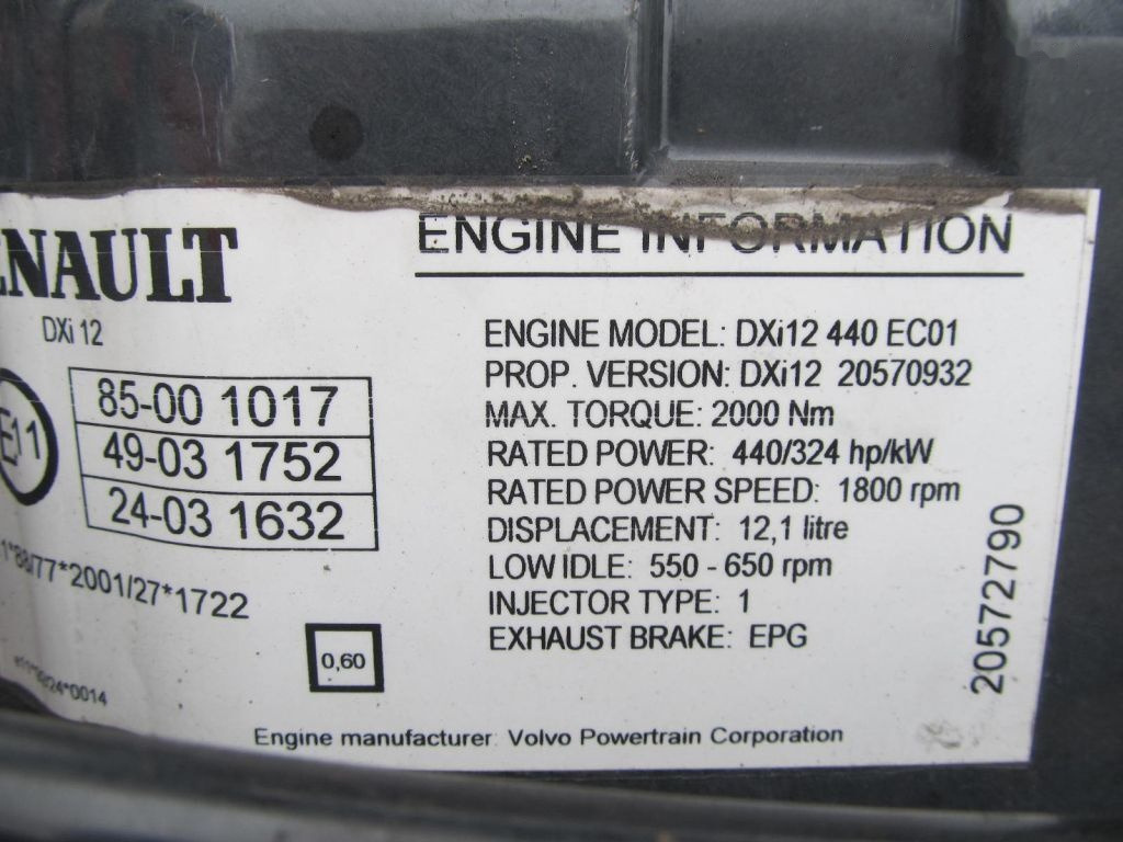Renault Magnum DXI12 - Motor voor Vrachtwagen: afbeelding 4 Renault Magnum DXI12 - Motor voor Vrachtwagen: afbeelding 4