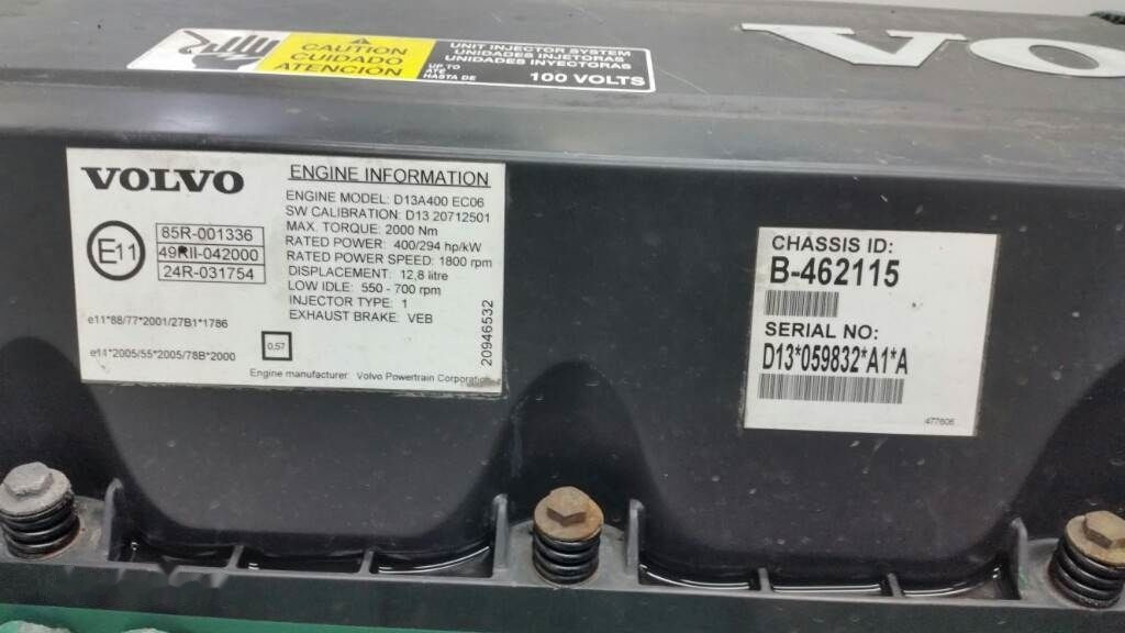 Motor voor Vrachtwagen Volvo D13A 400 Volvo FH13: afbeelding 6 Motor voor Vrachtwagen Volvo D13A 400 Volvo FH13: afbeelding 6