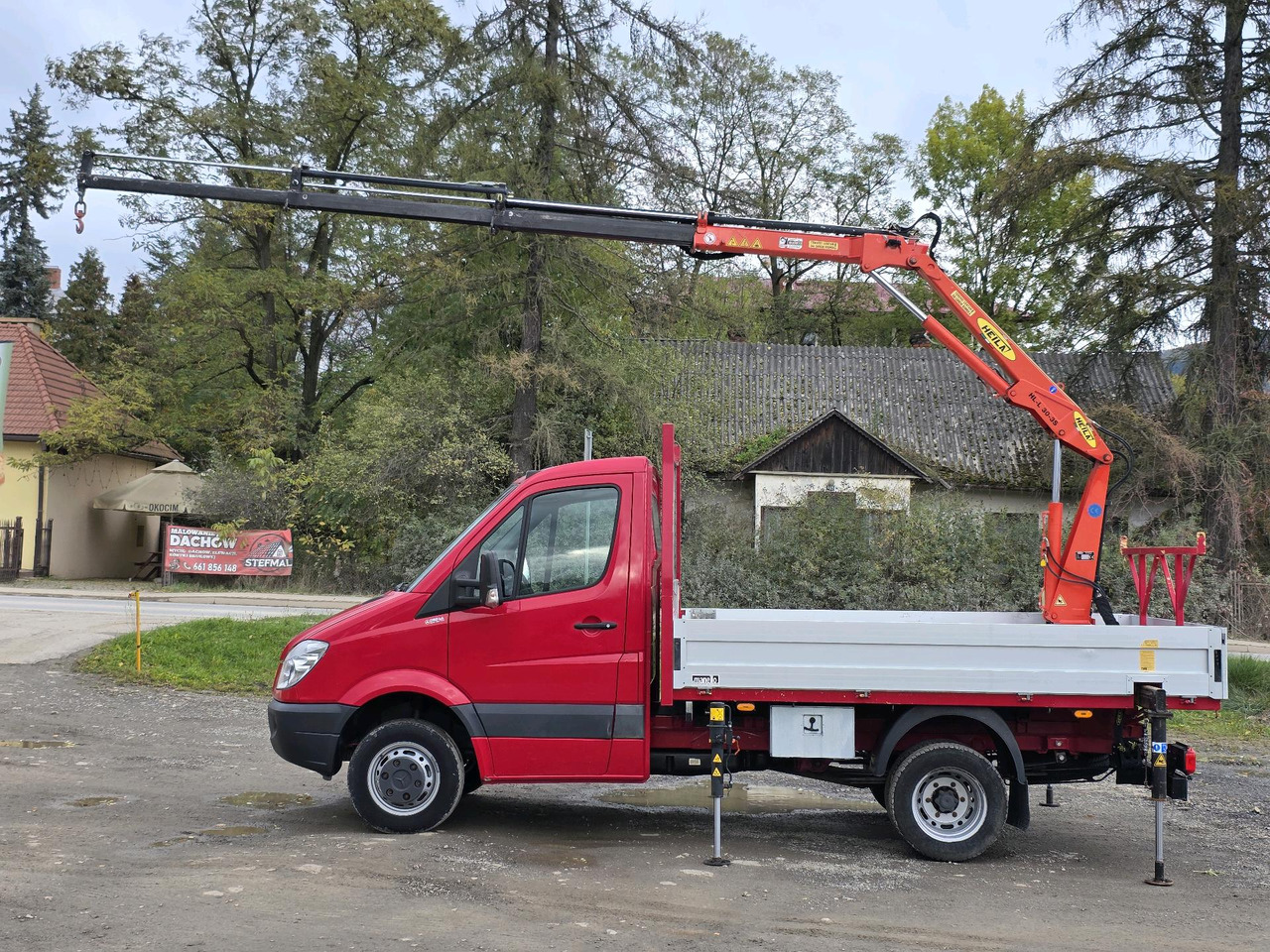 Mercedes-Benz Sprinter 418 CDI Skrzynia +HDS 10.5 M +Pilot ! 87000km ! - Bestelwagen open laadbak: afbeelding 4 Mercedes-Benz Sprinter 418 CDI Skrzynia +HDS 10.5 M +Pilot ! 87000km ! - Bestelwagen open laadbak: afbeelding 4