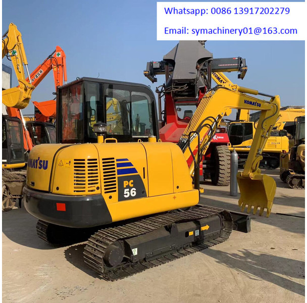 Komatsu PC56-7 - Minigraafmachine: afbeelding 2 Komatsu PC56-7 - Minigraafmachine: afbeelding 2