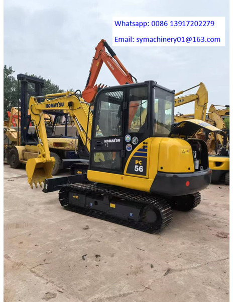Komatsu PC56 - Minigraafmachine: afbeelding 1 Komatsu PC56 - Minigraafmachine: afbeelding 1