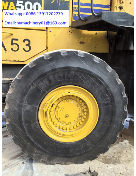 Wiellader Komatsu WA500-6 WA500 WA600 WA470: afbeelding 6