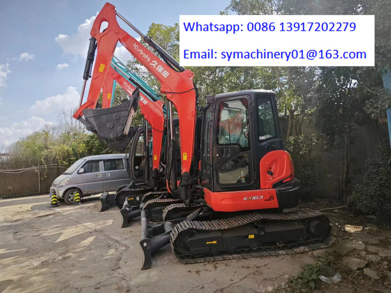 Kubota kx163 - Minigraafmachine: afbeelding 1 Kubota kx163 - Minigraafmachine: afbeelding 1