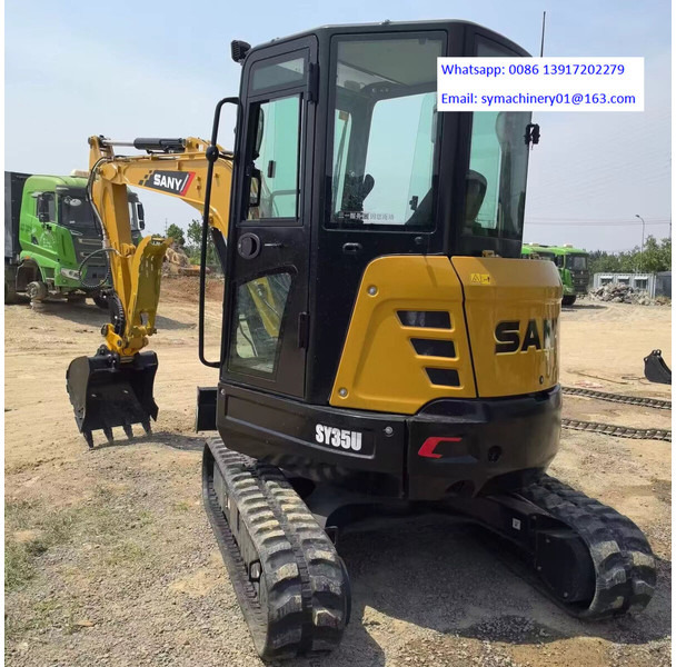 Sany SY35U - Minigraafmachine: afbeelding 3 Sany SY35U - Minigraafmachine: afbeelding 3