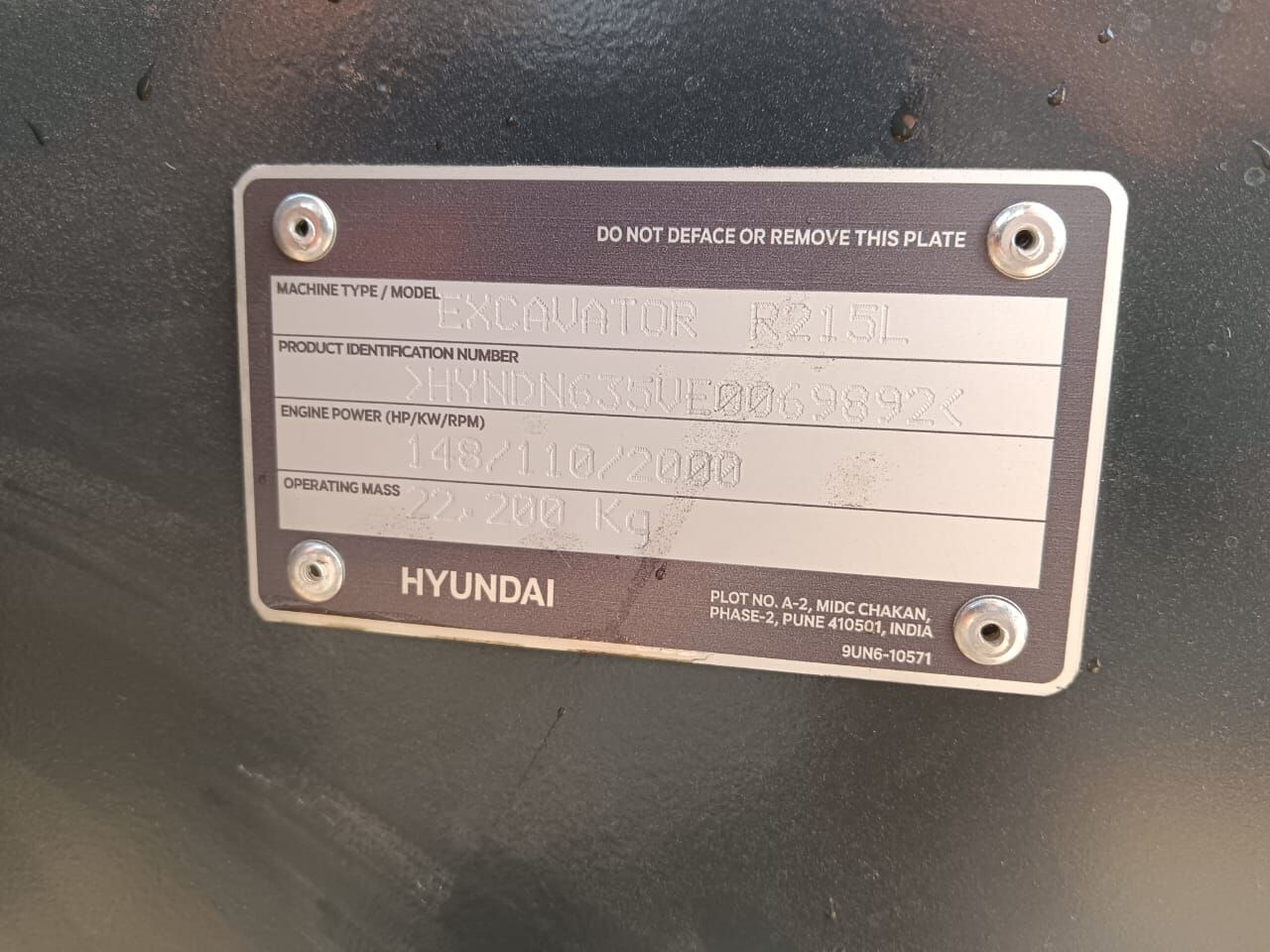 New Hyundai R215L tracked excavator - Rupsgraafmachine: afbeelding 3 New Hyundai R215L tracked excavator - Rupsgraafmachine: afbeelding 3