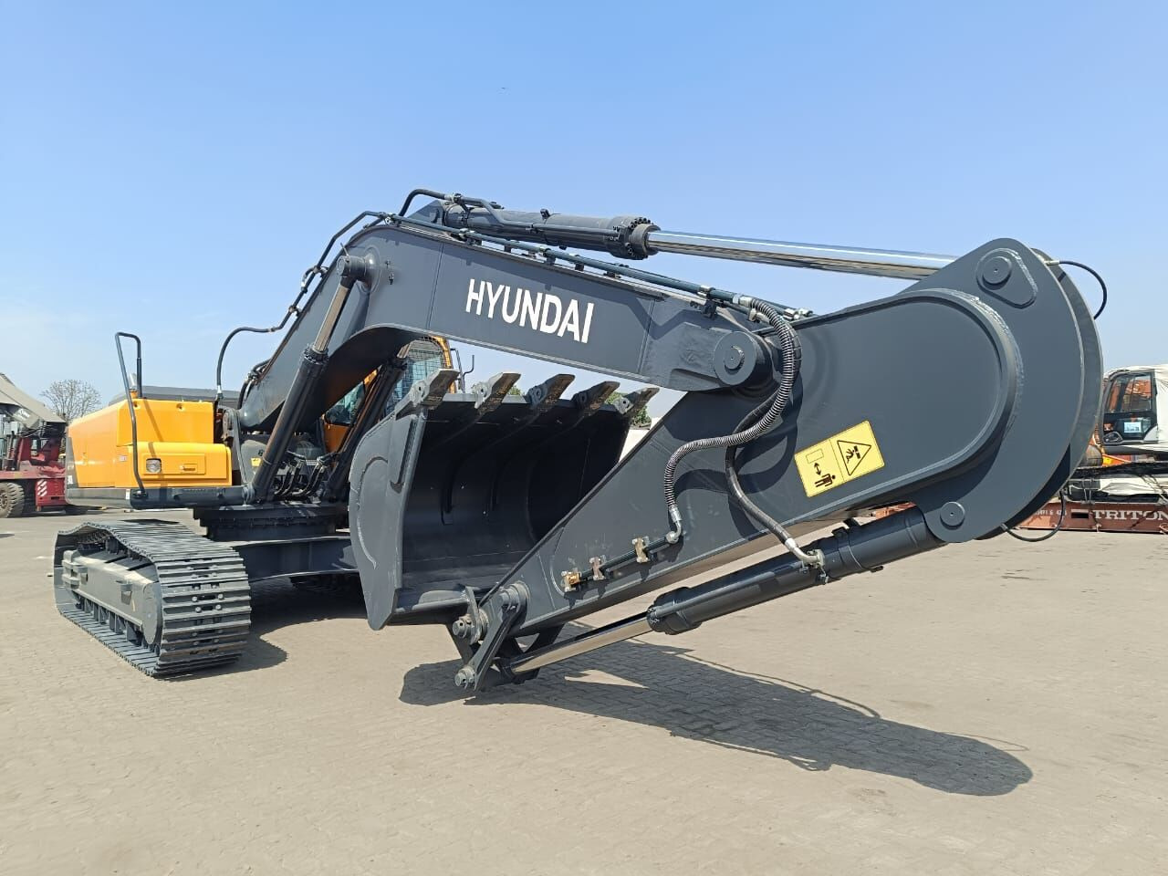 New Hyundai R340 tracked excavator - Rupsgraafmachine: afbeelding 4 New Hyundai R340 tracked excavator - Rupsgraafmachine: afbeelding 4