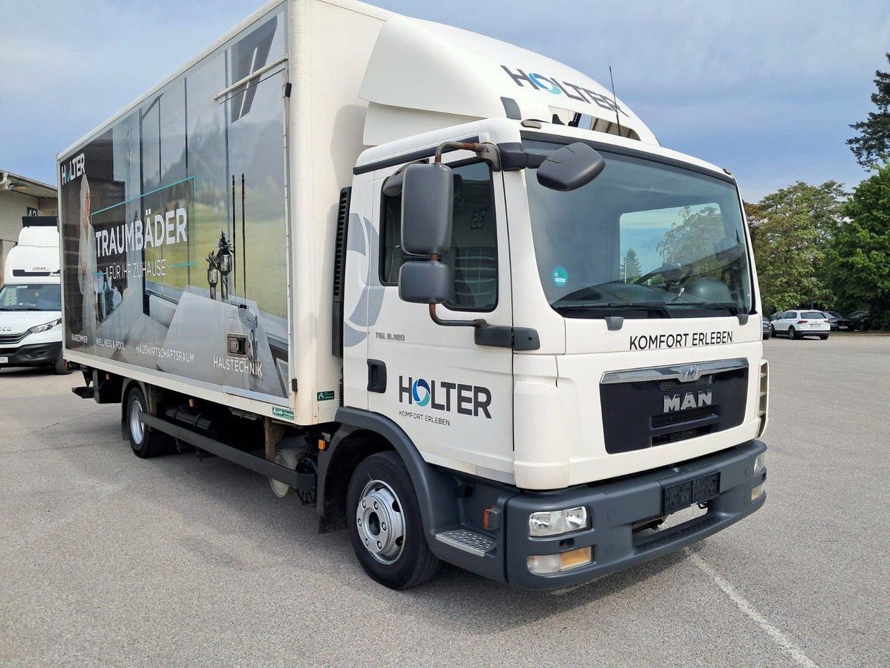 MAN TGL 8.180 Koffer mit LBW | Klima | Diff. | Tempo - Bakwagen: afbeelding 2 MAN TGL 8.180 Koffer mit LBW | Klima | Diff. | Tempo - Bakwagen: afbeelding 2