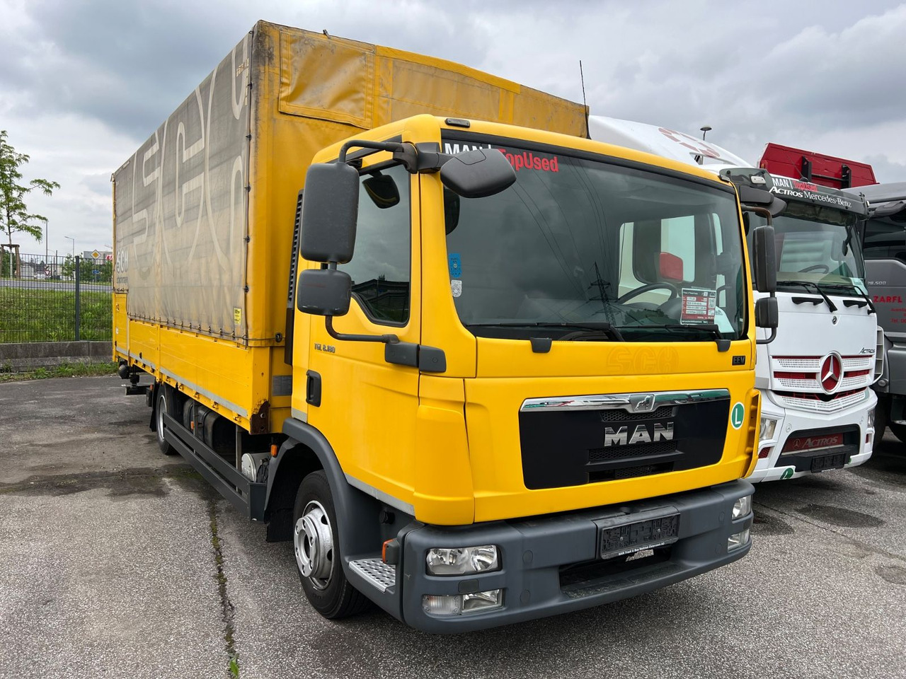 MAN TGL 8 180 - Schuifzeilen vrachtwagen: afbeelding 2 MAN TGL 8 180 - Schuifzeilen vrachtwagen: afbeelding 2