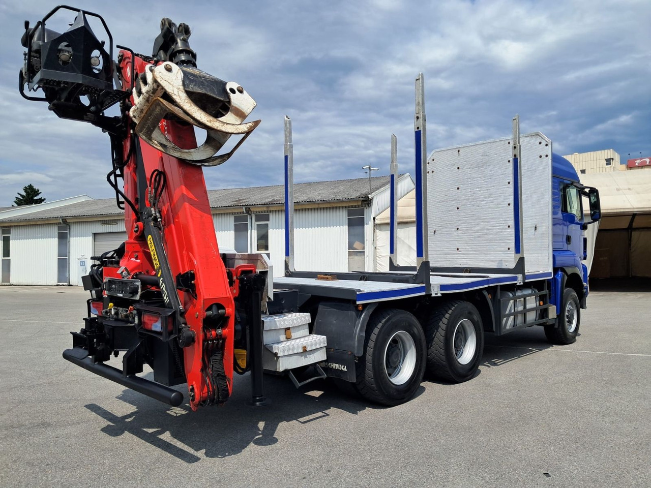 MAN TGS33 480 - Houttransport, Kraanwagen: afbeelding 3 MAN TGS33 480 - Houttransport, Kraanwagen: afbeelding 3