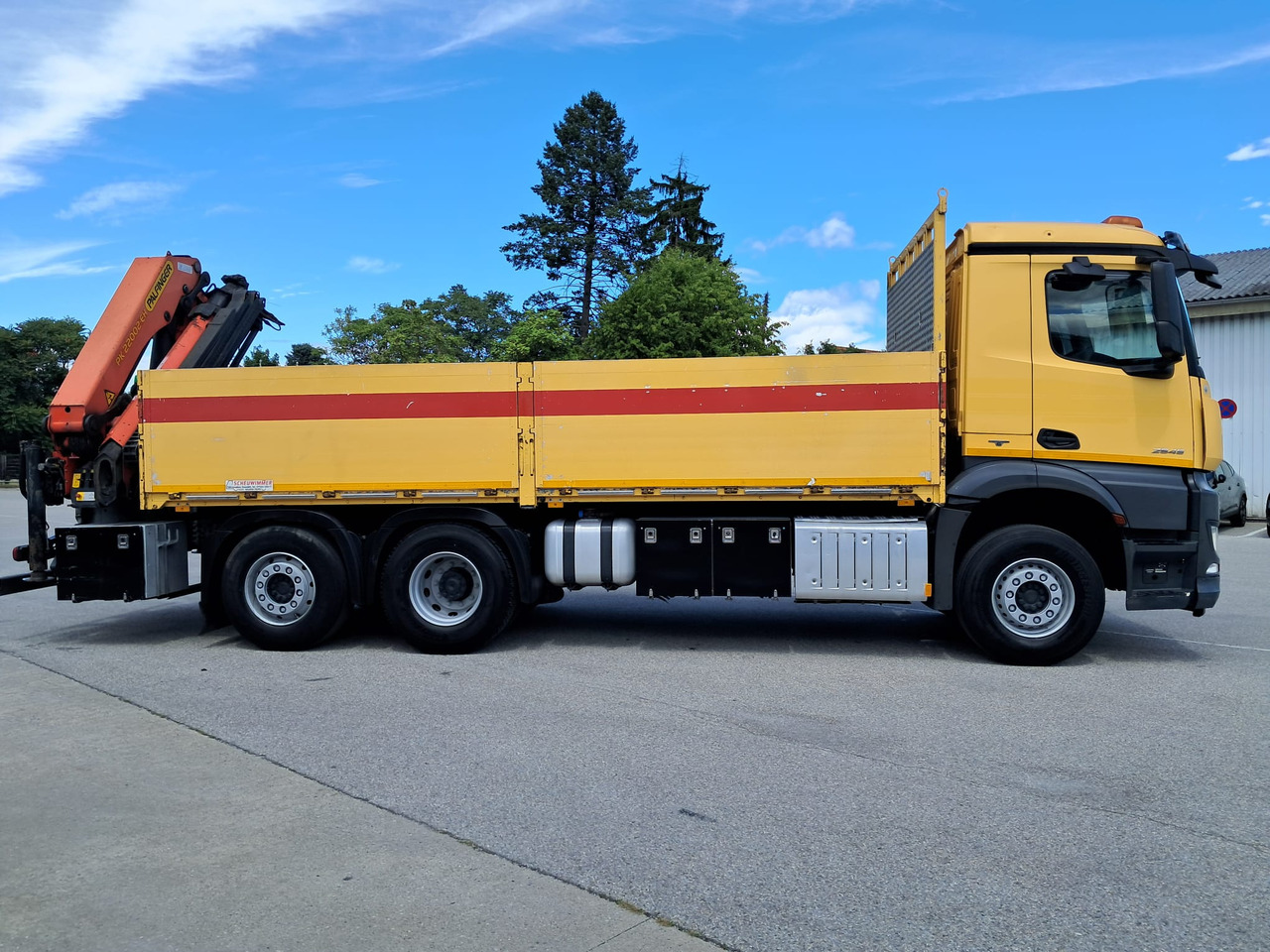 MERCEDES-BENZ Arocs 2545 | Palfinger PK 22002 | Klima | Retarder | Euro 6 - Vrachtwagen met open laadbak, Kraanwagen: afbeelding 5 MERCEDES-BENZ Arocs 2545 | Palfinger PK 22002 | Klima | Retarder | Euro 6 - Vrachtwagen met open laadbak, Kraanwagen: afbeelding 5