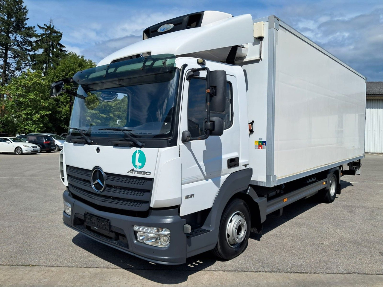 Mercedes-Benz Atego 8.21 Kühlkoffer LBW | Klima | Tempo | Dif - Koelwagen vrachtwagen: afbeelding 1 Mercedes-Benz Atego 8.21 Kühlkoffer LBW | Klima | Tempo | Dif - Koelwagen vrachtwagen: afbeelding 1