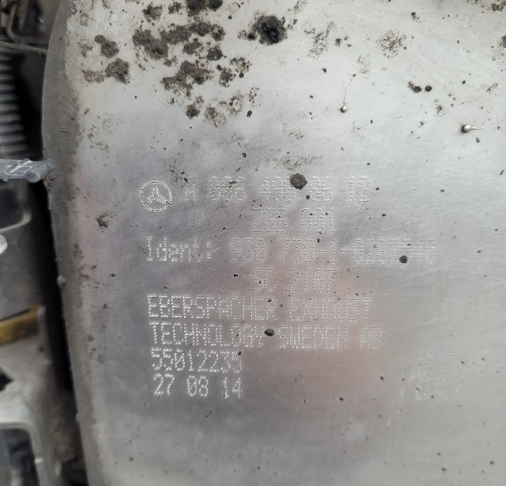 KATALIZATOR MERCEDES ACTROS MP4 A006 490 86 12 - Katalysator voor Vrachtwagen: afbeelding 4 KATALIZATOR MERCEDES ACTROS MP4 A006 490 86 12 - Katalysator voor Vrachtwagen: afbeelding 4