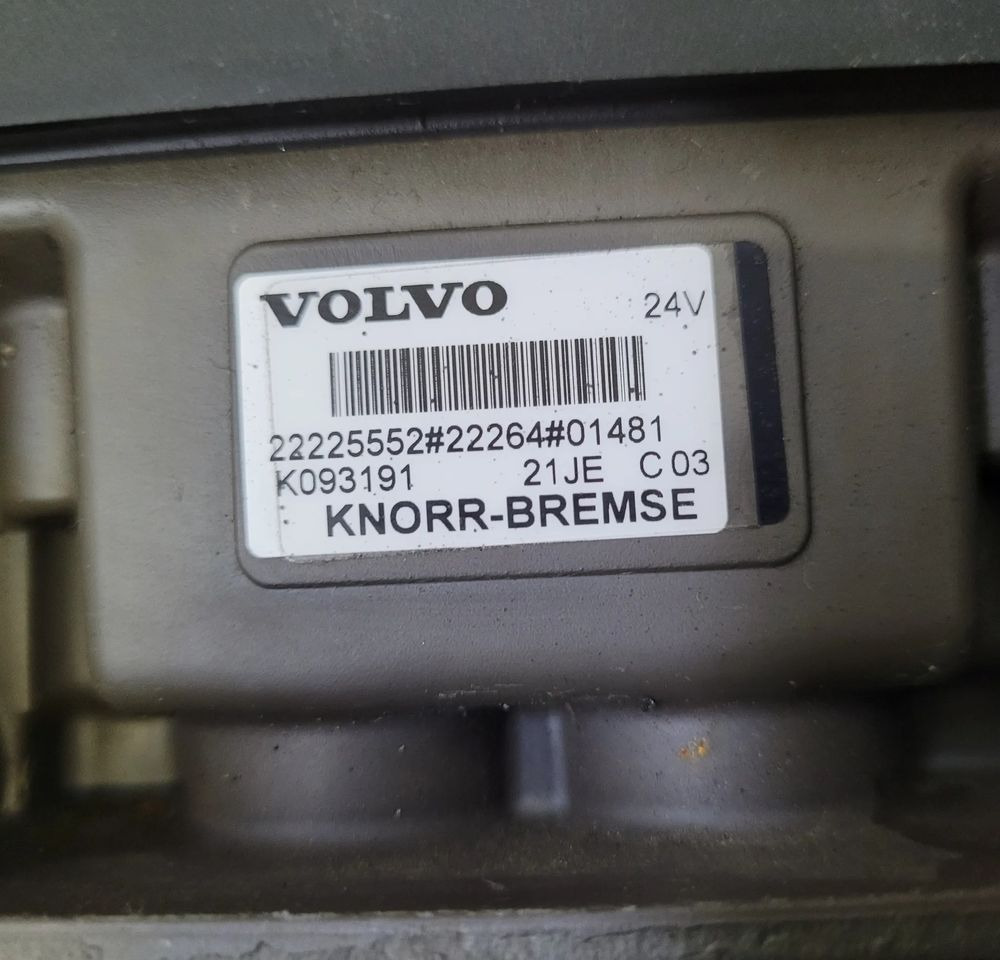 MODULATOR VOLVO KNORR K093191 22225552 CHWALIM116 - Remdelen voor Vrachtwagen: afbeelding 3 MODULATOR VOLVO KNORR K093191 22225552 CHWALIM116 - Remdelen voor Vrachtwagen: afbeelding 3