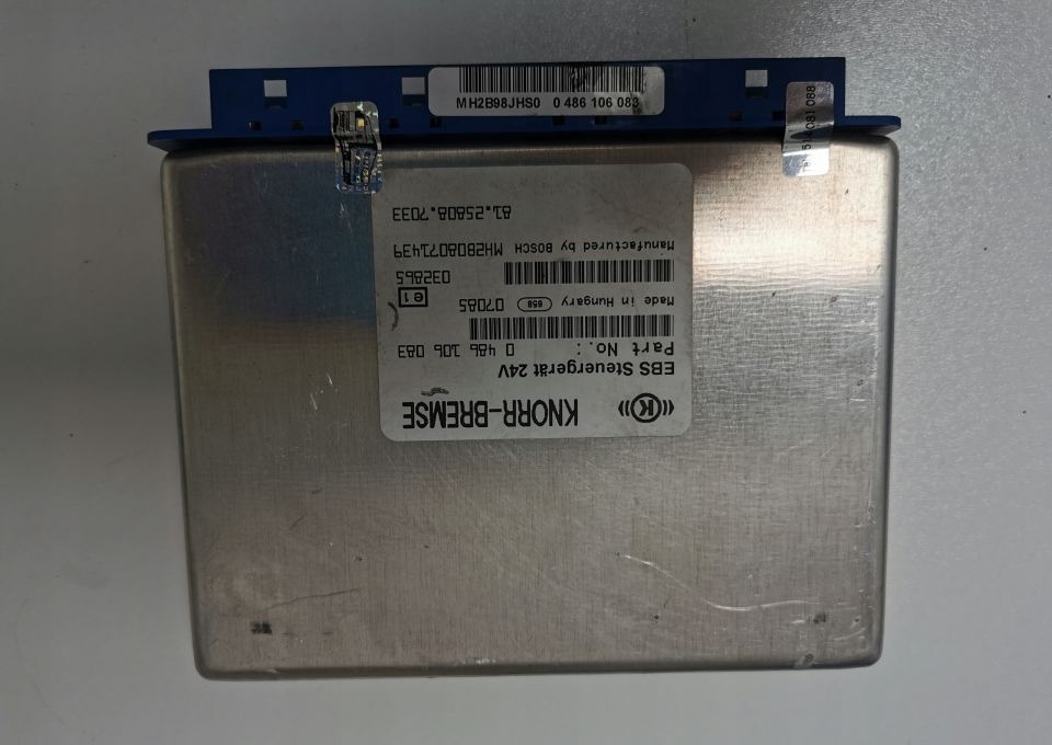 Moduł sterownik komputer EBS Man TGX 81.25808-7033 - ECU voor Vrachtwagen: afbeelding 1 Moduł sterownik komputer EBS Man TGX 81.25808-7033 - ECU voor Vrachtwagen: afbeelding 1