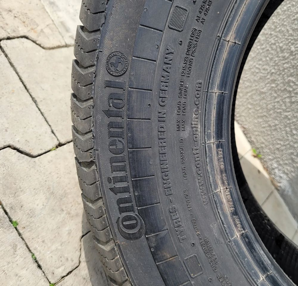OPONA 235/65R16C CONTINENTAL SPRINTER CRAFTER - Band: afbeelding 2 OPONA 235/65R16C CONTINENTAL SPRINTER CRAFTER - Band: afbeelding 2