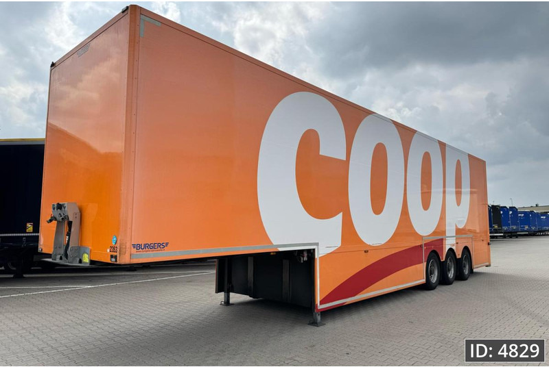 BURGERS Double-Deck / Steering axle / Tail lift / 7 pieces - Gesloten oplegger: afbeelding 1 BURGERS Double-Deck / Steering axle / Tail lift / 7 pieces - Gesloten oplegger: afbeelding 1