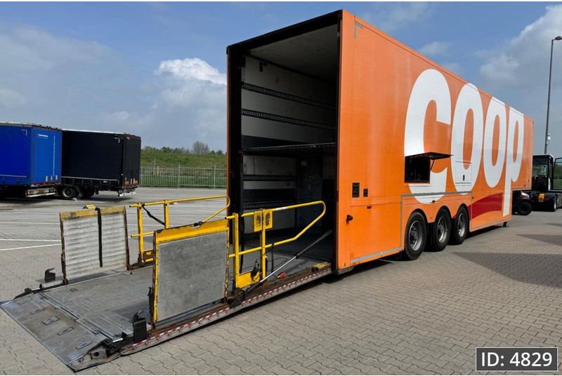 BURGERS Double-Deck / Steering axle / Tail lift / 7 pieces - Gesloten oplegger: afbeelding 5 BURGERS Double-Deck / Steering axle / Tail lift / 7 pieces - Gesloten oplegger: afbeelding 5