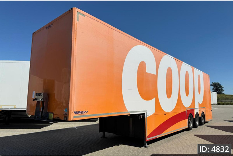BURGERS Double-Deck / Steering axle / Tail lift - Gesloten oplegger: afbeelding 1 BURGERS Double-Deck / Steering axle / Tail lift - Gesloten oplegger: afbeelding 1