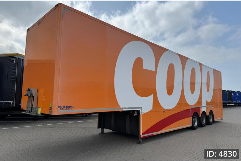 BURGERS Double-Deck / Steering axle / Tail lift / Racing - Gesloten oplegger: afbeelding 1 BURGERS Double-Deck / Steering axle / Tail lift / Racing - Gesloten oplegger: afbeelding 1