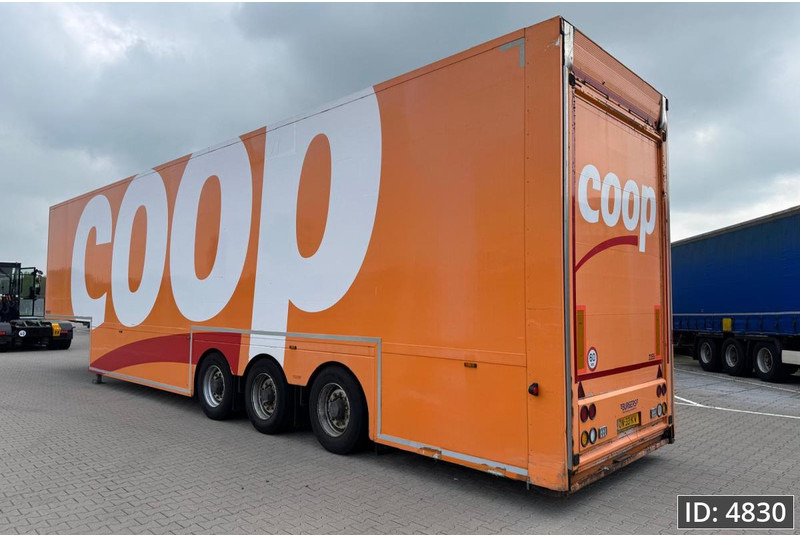 BURGERS Double-Deck / Steering axle / Tail lift / Racing - Gesloten oplegger: afbeelding 2 BURGERS Double-Deck / Steering axle / Tail lift / Racing - Gesloten oplegger: afbeelding 2