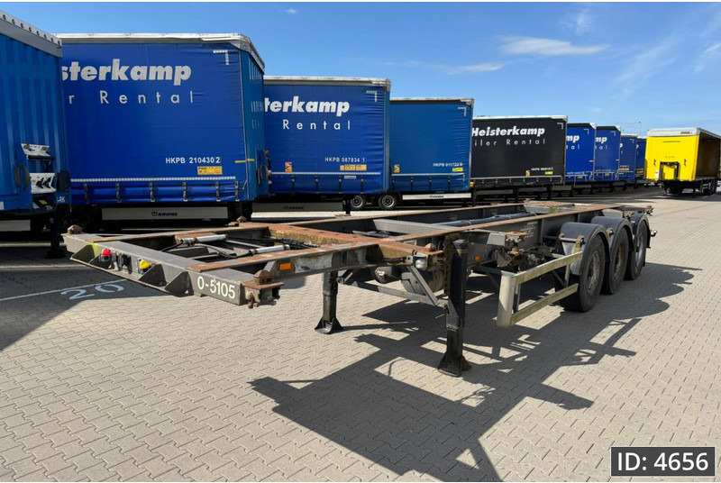 DESOT 3AT / 20-30 ft / BPW - Containertransporter/ Wissellaadbak oplegger: afbeelding 1 DESOT 3AT / 20-30 ft / BPW - Containertransporter/ Wissellaadbak oplegger: afbeelding 1