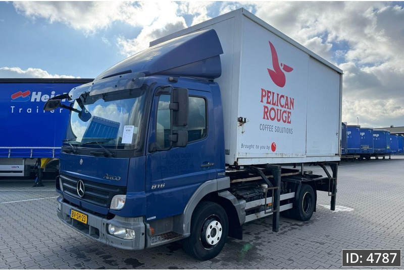 Mercedes-Benz Atego 816 Day Cab, Euro 5, BDF / EPS automatic / standklima / Hydraulic system - Containertransporter/ Wissellaadbak vrachtwagen: afbeelding 2 Mercedes-Benz Atego 816 Day Cab, Euro 5, BDF / EPS automatic / standklima / Hydraulic system - Containertransporter/ Wissellaadbak vrachtwagen: afbeelding 2
