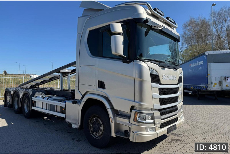 Scania R540 Topline, Euro 6, / 8x4 / BDF / Lift axle / frame 7.4 m - Containertransporter/ Wissellaadbak vrachtwagen: afbeelding 4 Scania R540 Topline, Euro 6, / 8x4 / BDF / Lift axle / frame 7.4 m - Containertransporter/ Wissellaadbak vrachtwagen: afbeelding 4
