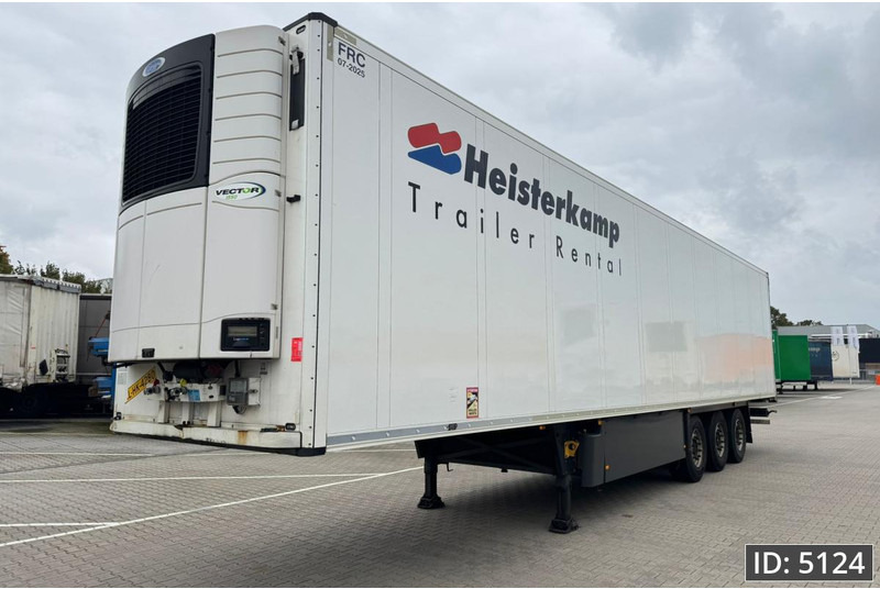 Schmitz Cargobull SKO 24 / Disk brakes / Carrier Vector 1550 / Palletbox - Koelwagen oplegger: afbeelding 1 Schmitz Cargobull SKO 24 / Disk brakes / Carrier Vector 1550 / Palletbox - Koelwagen oplegger: afbeelding 1