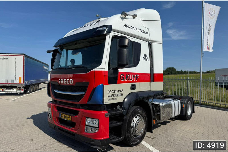 Trekker Iveco AT440T/P HI-Road Stralis, Euro 6, / 2x Tank / Fridge / NL truck: afbeelding 1