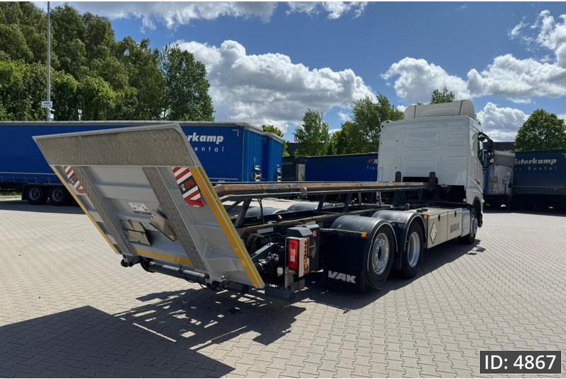 Volvo FH 500 Globetrotter, Euro 6, / 6x2 / Hydraulic body / frame 7.4 m / Tail lift - Containertransporter/ Wissellaadbak vrachtwagen: afbeelding 3 Volvo FH 500 Globetrotter, Euro 6, / 6x2 / Hydraulic body / frame 7.4 m / Tail lift - Containertransporter/ Wissellaadbak vrachtwagen: afbeelding 3