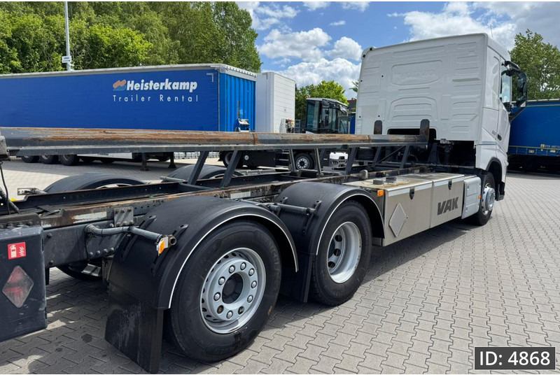 Volvo FH 500 Globetrotter, Euro 6, / 6x2 / Hydraulic body / frame 7.4 m / Tail lift - Containertransporter/ Wissellaadbak vrachtwagen: afbeelding 5 Volvo FH 500 Globetrotter, Euro 6, / 6x2 / Hydraulic body / frame 7.4 m / Tail lift - Containertransporter/ Wissellaadbak vrachtwagen: afbeelding 5