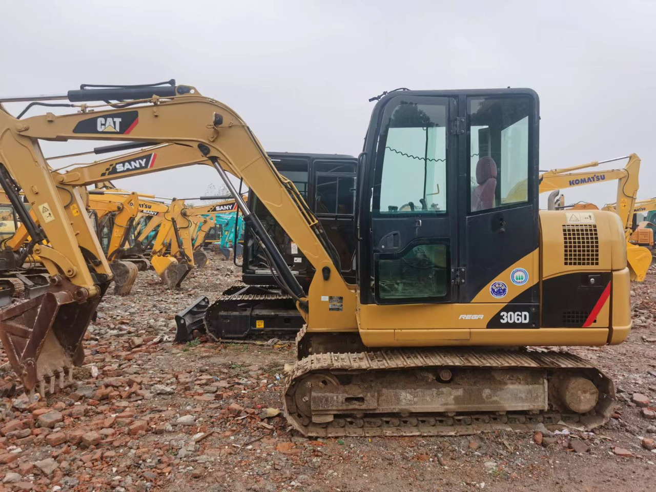 CATERPILLAR 306D - Rupsgraafmachine: afbeelding 1 CATERPILLAR 306D - Rupsgraafmachine: afbeelding 1