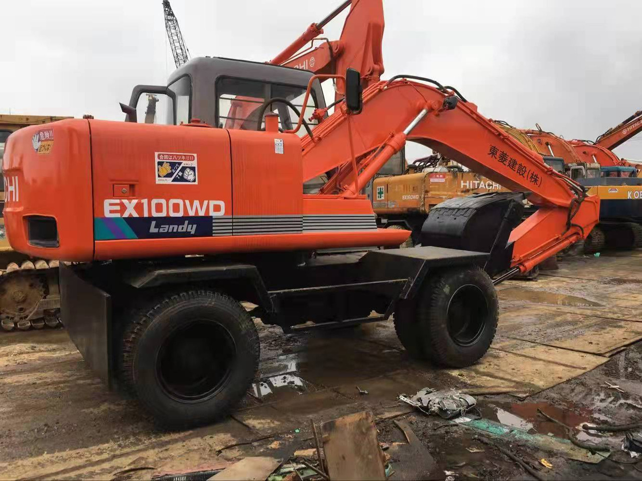 HITACHI EX100WD - Rupsgraafmachine: afbeelding 5 HITACHI EX100WD - Rupsgraafmachine: afbeelding 5
