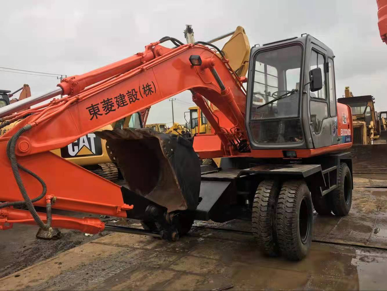 HITACHI EX100WD - Rupsgraafmachine: afbeelding 3 HITACHI EX100WD - Rupsgraafmachine: afbeelding 3