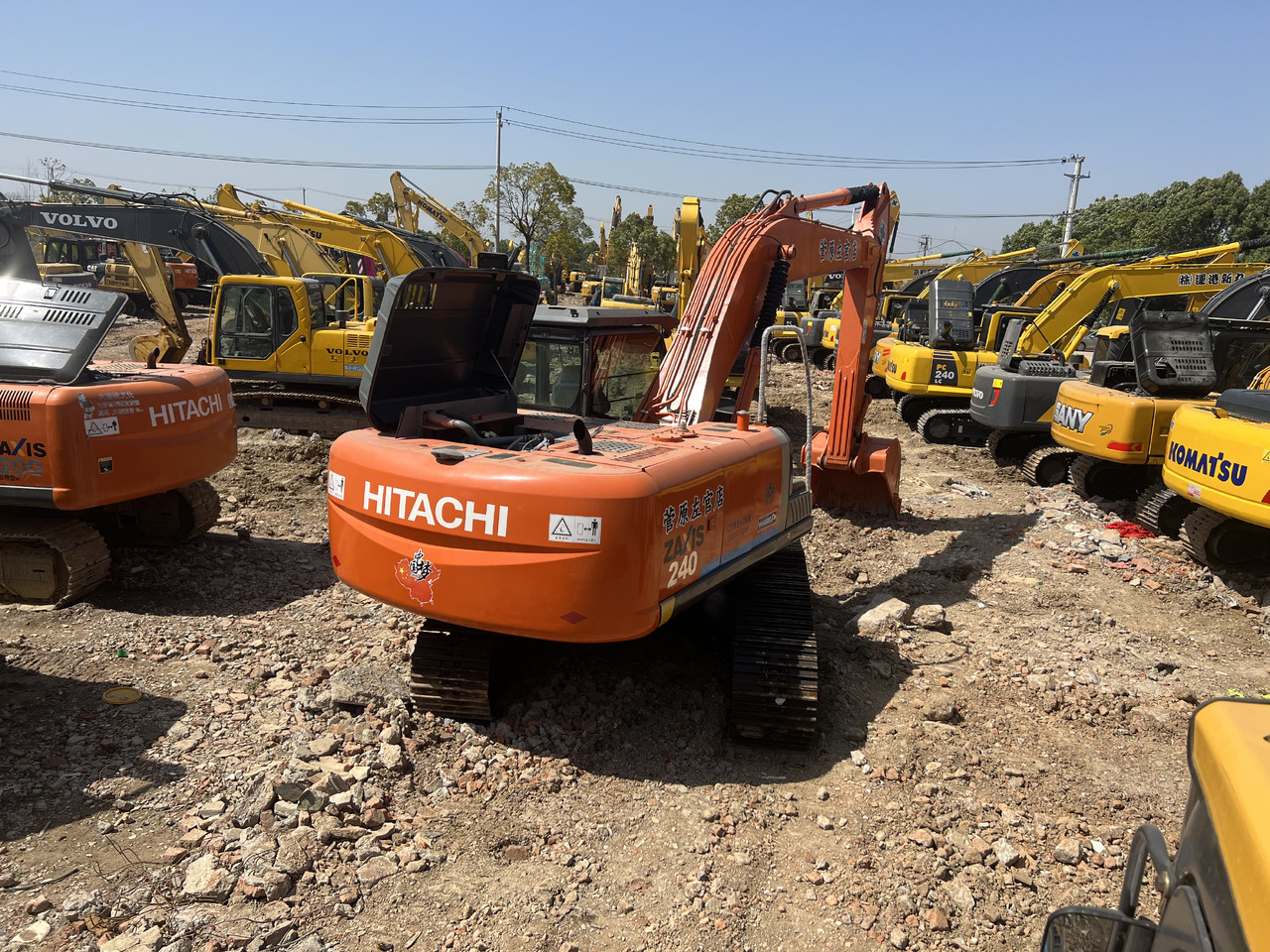 HITACHI ZX240 - Rupsgraafmachine: afbeelding 2 HITACHI ZX240 - Rupsgraafmachine: afbeelding 2