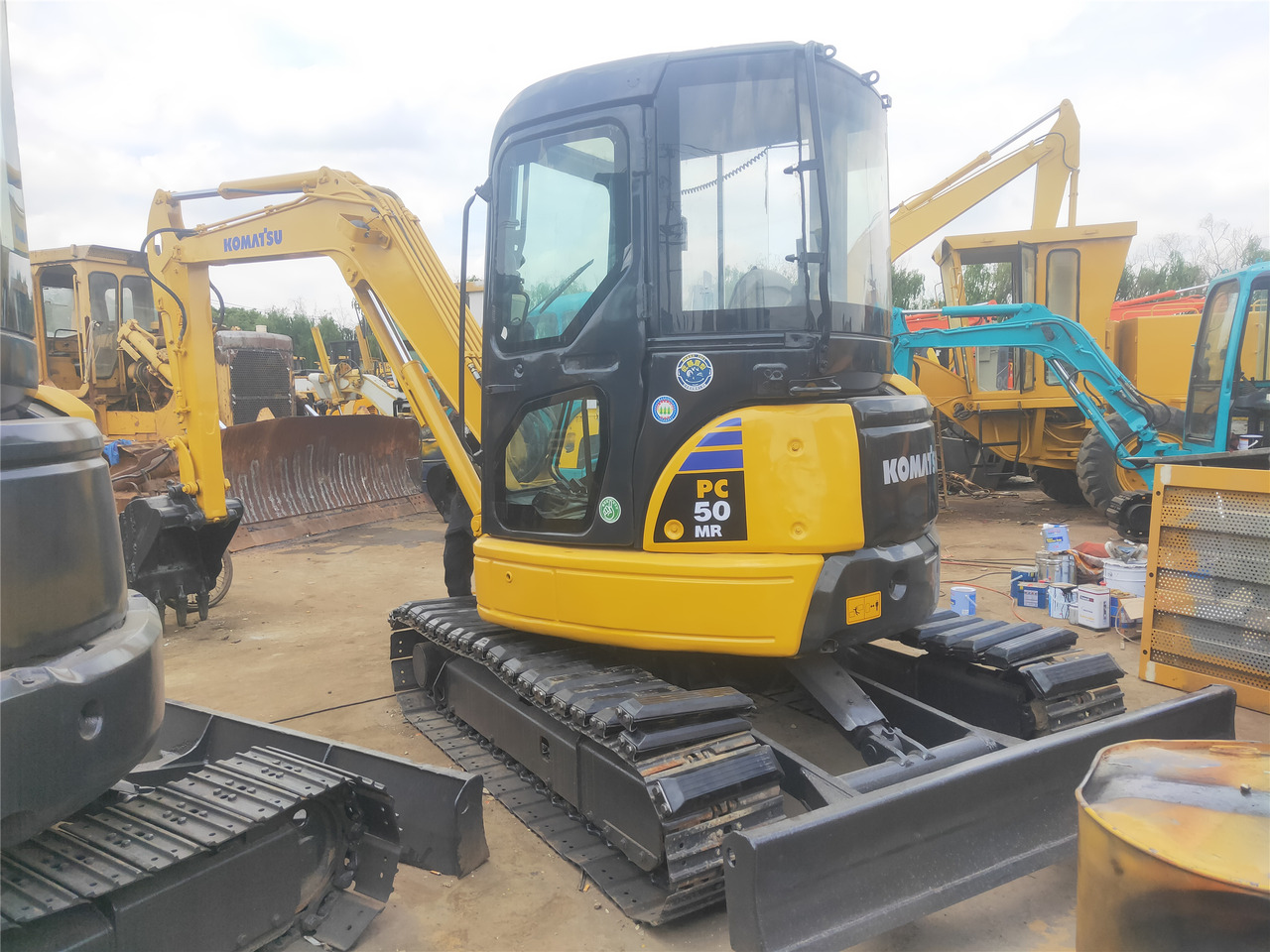 KOMATSU Mini Excavator PC50MR - Minigraafmachine: afbeelding 5 KOMATSU Mini Excavator PC50MR - Minigraafmachine: afbeelding 5